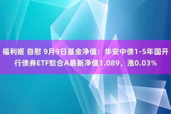 福利姬 自慰 9月9日基金净值：华安中债1-5年国开行债券ETF蚁合A最新净值1.089，涨0.03%