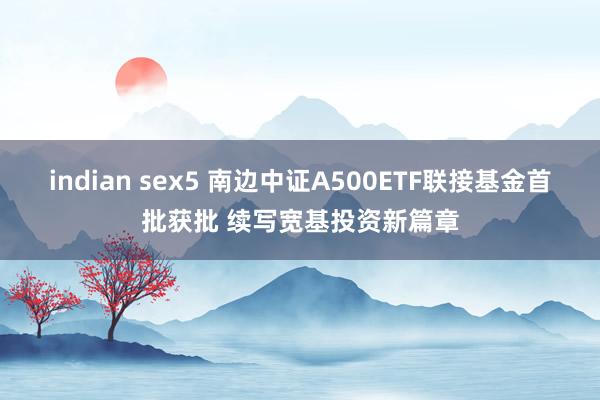 indian sex5 南边中证A500ETF联接基金首批获批 续写宽基投资新篇章