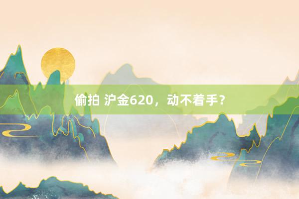 偷拍 沪金620，动不着手？