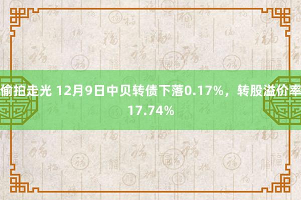 偷拍走光 12月9日中贝转债下落0.17%，转股溢价率17.74%